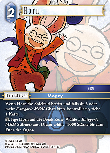 Final Fantasy Opus 28-110 C Horn Wasser