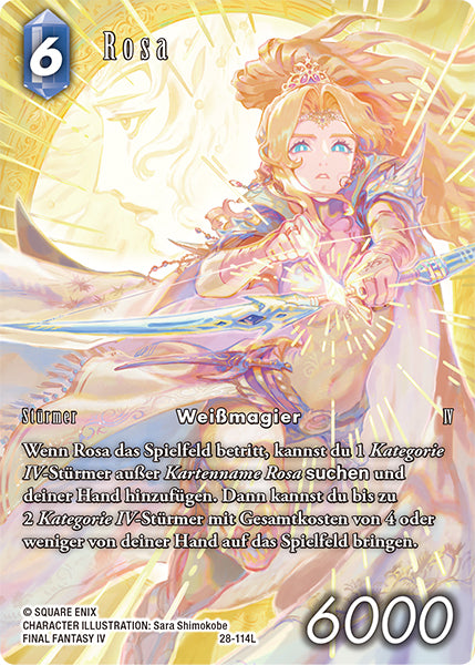 Final Fantasy Opus 28-114 L Rosa Wasser
