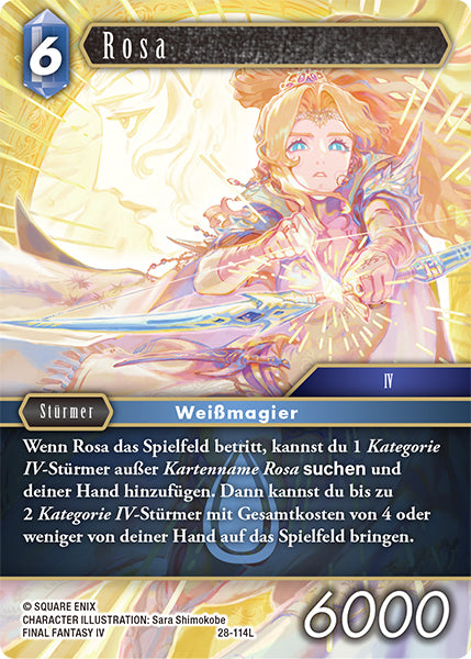 Final Fantasy Opus 28-114 L Rosa Wasser