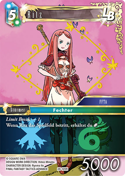 Final Fantasy Opus 28-120 R Ritz LB Eis/Wind