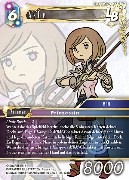 Final Fantasy Opus 28-123 R Ashe LB Blitz/Wasser