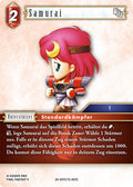 Final Fantasy Opus 29-007 C Samurai Feuer
