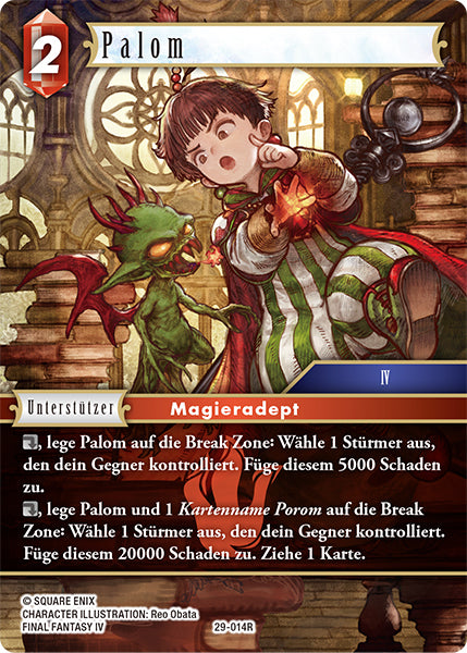 Final Fantasy Opus 29-014 R Palom Feuer