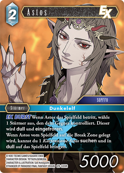 Final Fantasy Opus 29-020 R Astos Eis