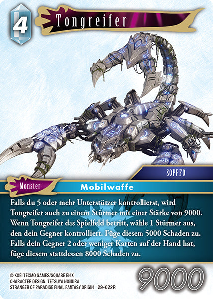 Final Fantasy Opus 29-022 R Tongreifer Eis