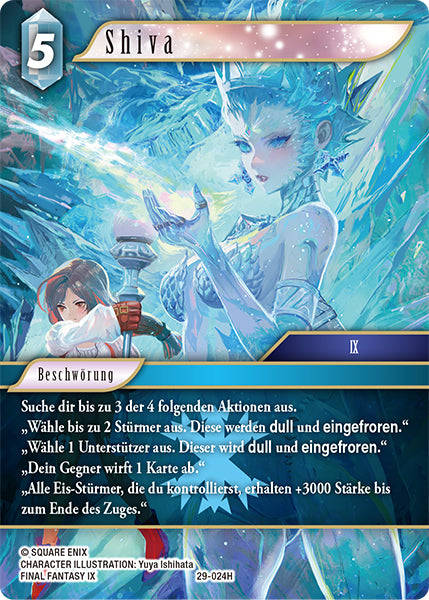 Final Fantasy Opus 29-024 H Shiva Eis