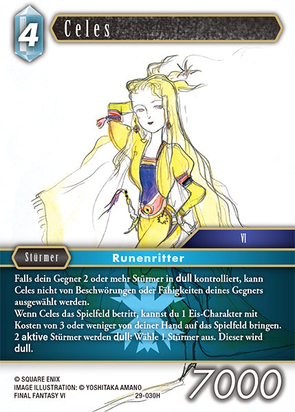 Final Fantasy Opus 29-030 H Celes Eis
