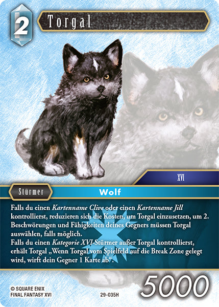 Final Fantasy Opus 29-035 H Torgal Eis