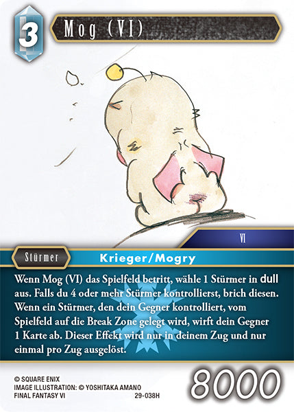 Final Fantasy Opus 29-038 H Mog (VI) Eis