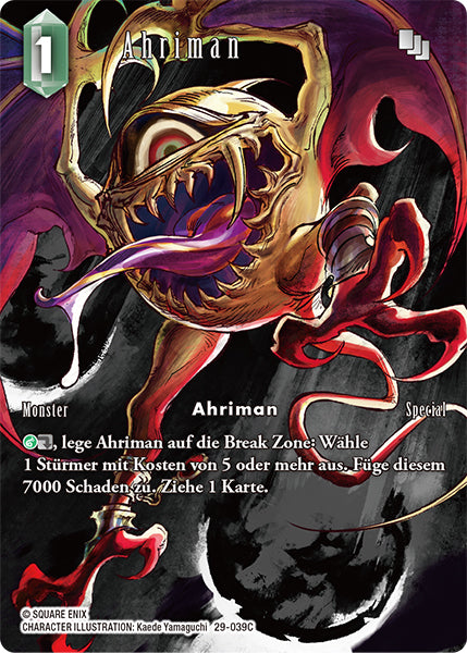 Final Fantasy Opus 29-039 C Ahriman Wind