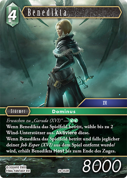 Final Fantasy Opus 29-053 R Benedikta Wind