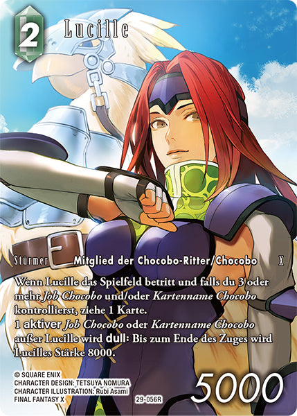 Final Fantasy Opus 29-056 R Lucille Wind