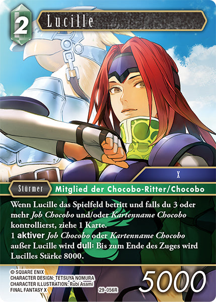 Final Fantasy Opus 29-056 R Lucille Wind