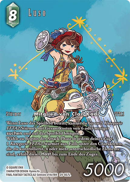 Final Fantasy Opus 29-057 L Luso Wind