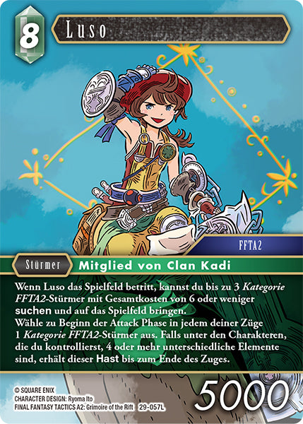 Final Fantasy Opus 29-057 L Luso Wind