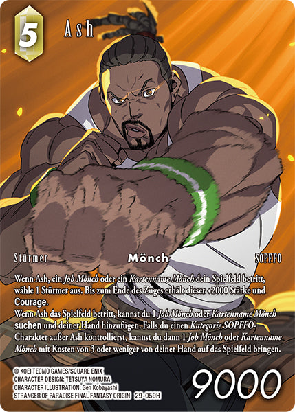 Final Fantasy Opus 29-059 H Ash Erde