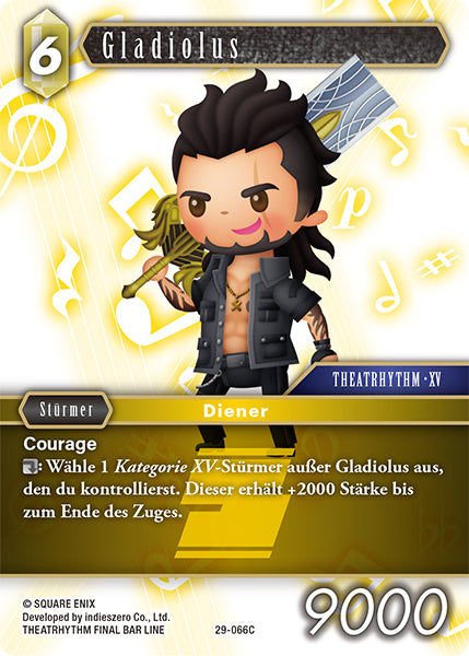 Final Fantasy Opus 29-066 C Gladiolus Erde