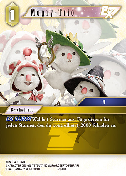 Final Fantasy Opus 29-074 H Mogry-Trio Erde