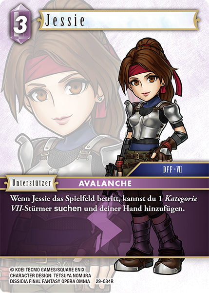 Final Fantasy Opus 29-084 R Jessie Blitz