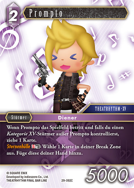 Final Fantasy Opus 29-092 C Prompto Blitz