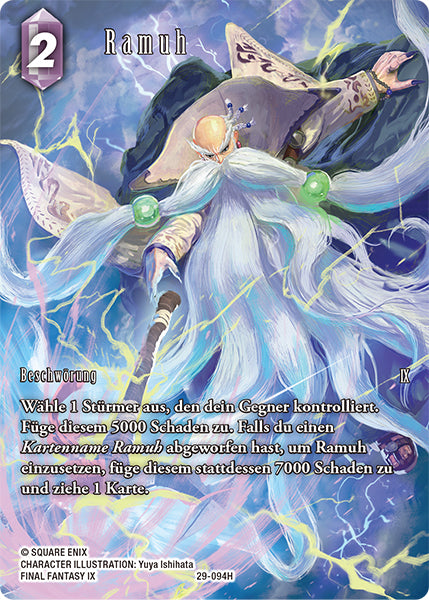 Final Fantasy Opus 29-094 H Ramuh Blitz
