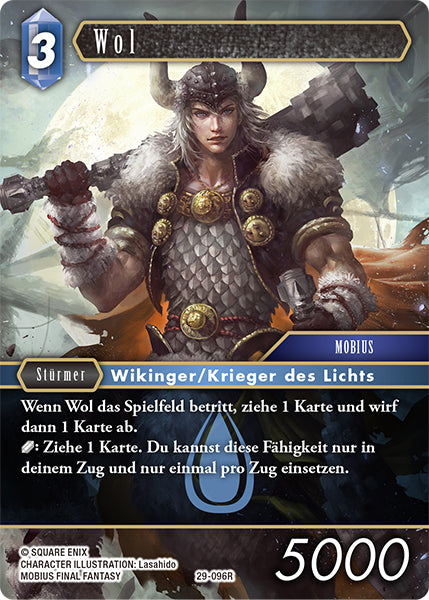 Final Fantasy Opus 29-096 R Wol Wasser