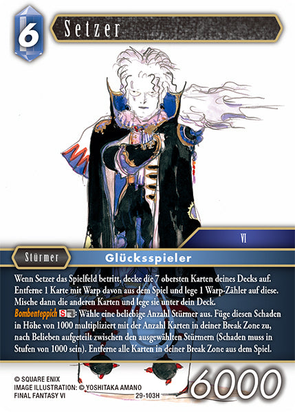 Final Fantasy Opus 29-103 H Setzer Wasser