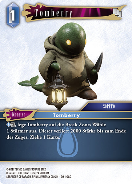 Final Fantasy Opus 29-108 C Tomberry Wasser
