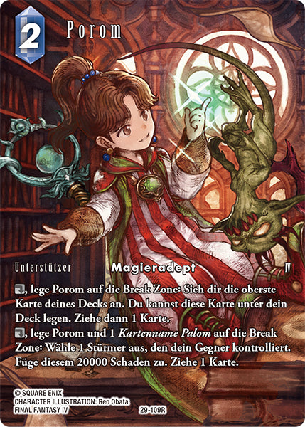 Final Fantasy Opus 29-109 R Porom Wasser