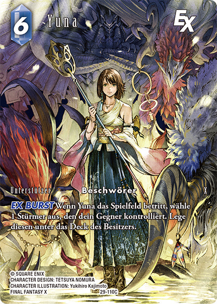 Final Fantasy Opus 29-110 C Yuna Wasser