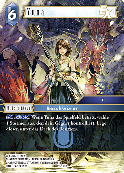 Final Fantasy Opus 29-110 C Yuna Wasser