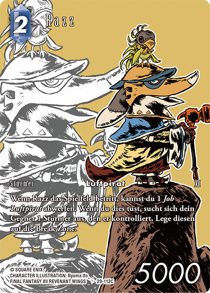 Final Fantasy Opus 29-112 C Razz Wasser