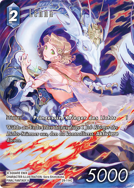 Final Fantasy Opus 29-114 C Lenna Wasser