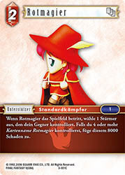 Final Fantasy Opus 3-001 C Rotmagier Feuer