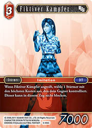 Final Fantasy Opus 3-005 C Fiktiver Kämpfer Feuer