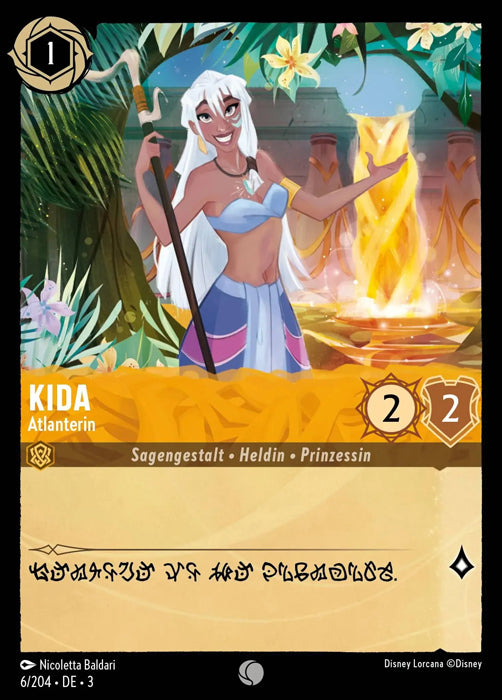 Lorcana Die Tintenlande 3-006 C Kida Bernstein