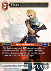 Final Fantasy Opus 3-008 C Cloud Feuer