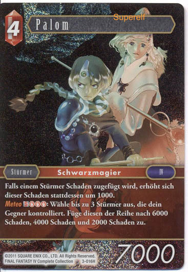 Final Fantasy Opus 3-016 H Palom Feuer