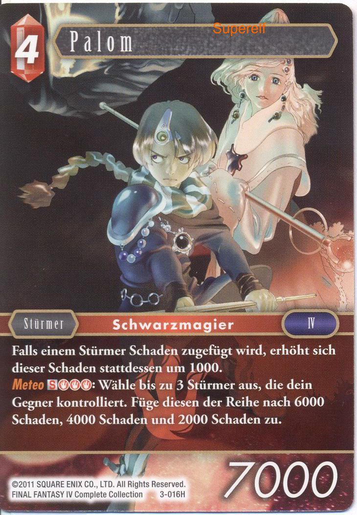 Final Fantasy Opus 3-016 H Palom Feuer