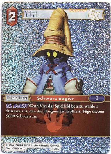 Final Fantasy Opus 3-018 C Vivi Feuer
