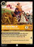 Lorcana Die Tintenlande 3-020 UC Die Herzkönigin Bernstein