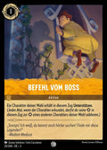 Lorcana Die Tintenlande 3-025 C Befehl vom Boss Bernstein