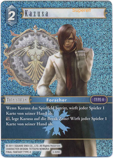 Final Fantasy Opus 3-026 C Kazusa Eis