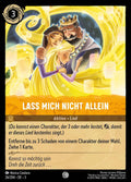 Lorcana Die Tintenlande 3-026 C Lass mich nicht allein Bernstein