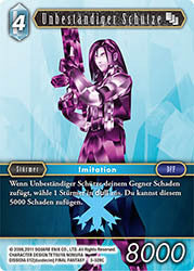 Final Fantasy Opus 3-028 C Unbeständiger Schütze Eis