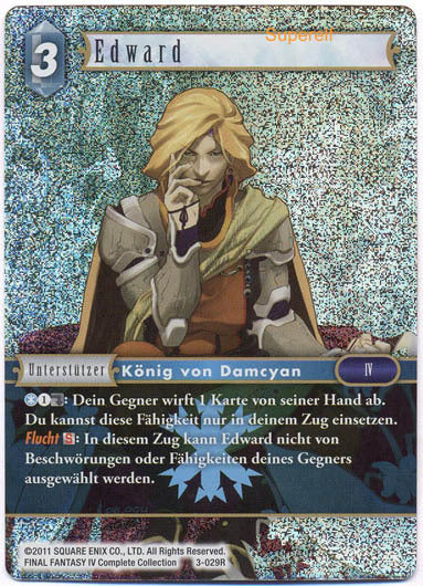 Final Fantasy Opus 3-029 R Edward Eis