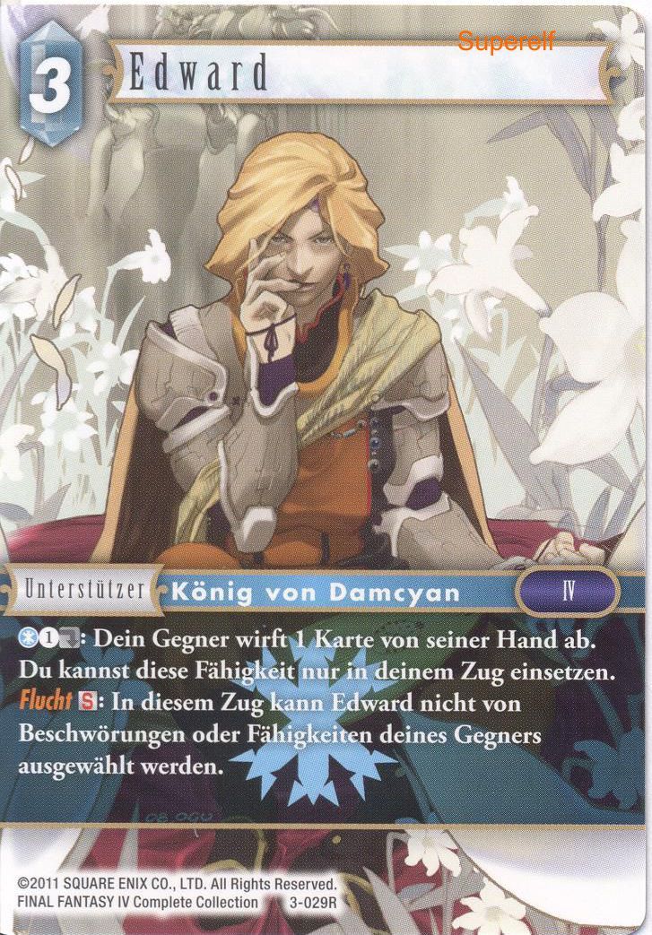 Final Fantasy Opus 3-029 R Edward Eis