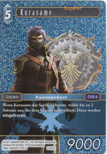 Final Fantasy Opus 3-031 R Kurasame Eis