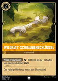 Lorcana Die Tintenlande 3-031 UC Wildkatz Schraubenschlüssel Bernstein