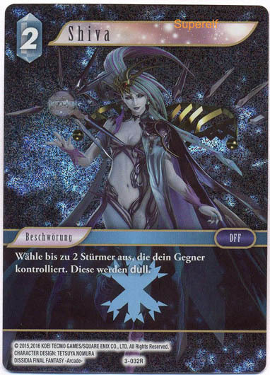 Final Fantasy Opus 3-032 R Shiva Eis